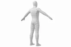 Natural Male in 3 Modeling Poses