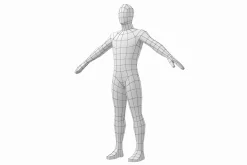 Natural Male in 3 Modeling Poses