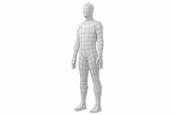 Natural Male in 3 Modeling Poses