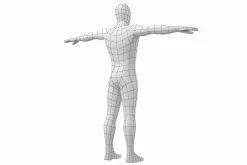 Natural Male in 3 Modeling Poses