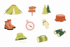 Natural Explore Illustration