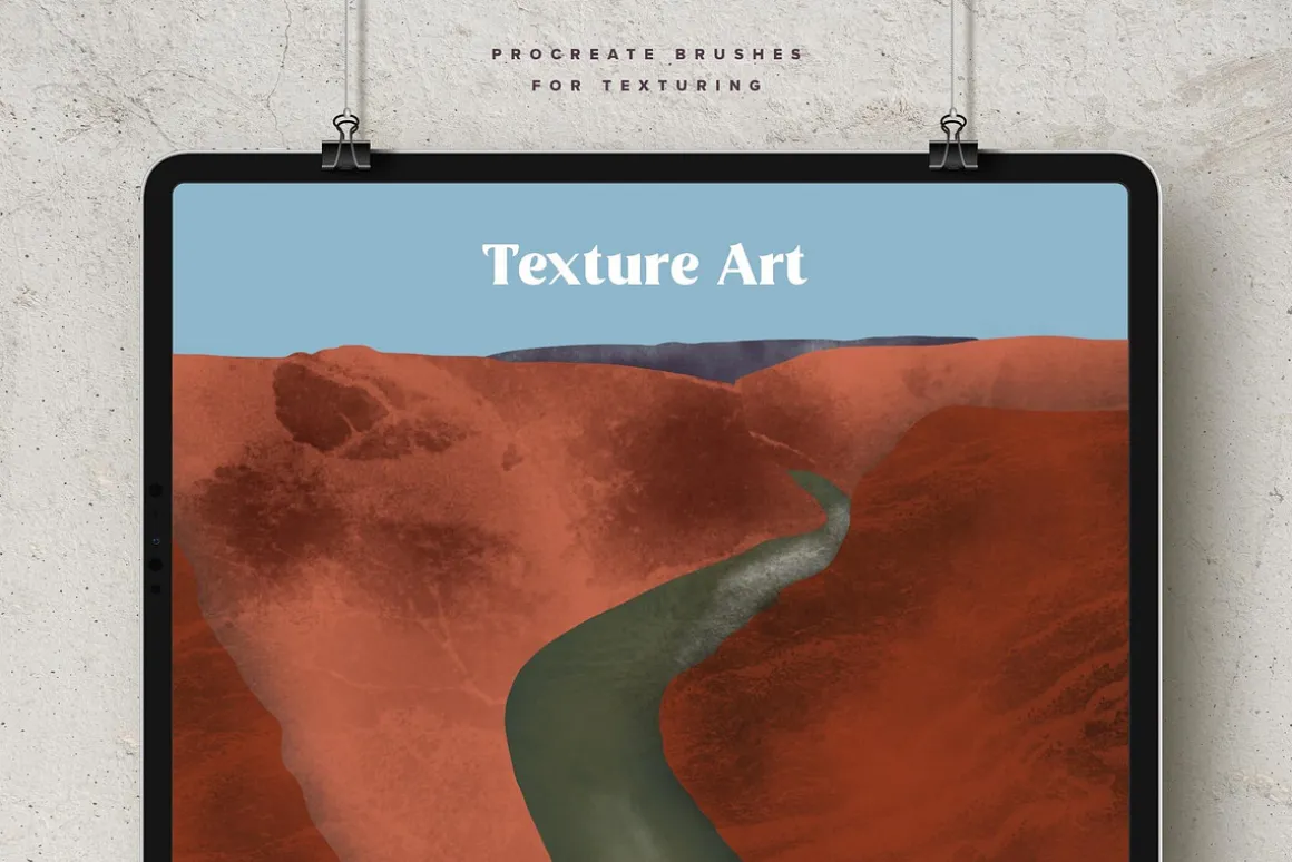 Natural Texture Procreate Brushes