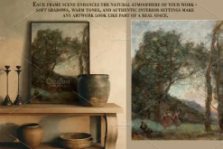 Nature Earthy Etsy Poster Mockup