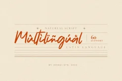 Natureal Script - Elegant Font