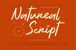 Natureal Script - Elegant Font