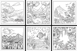 Nature Coolest Coloring Pages