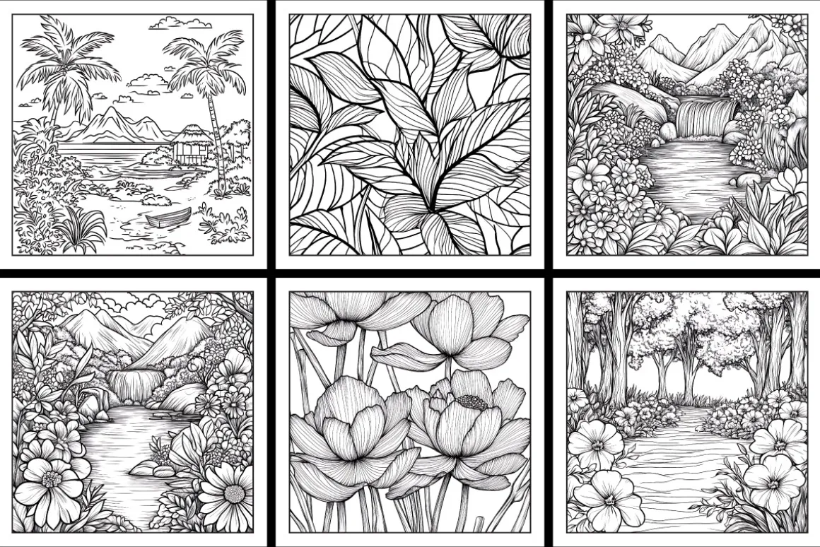 Nature Coolest Coloring Pages