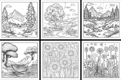 Nature Coolest Coloring Pages