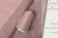 Navy Blue and Dusty Rose