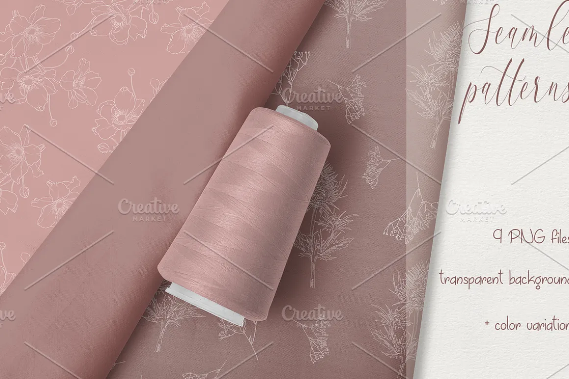 Navy Blue and Dusty Rose