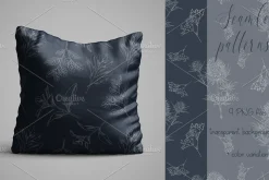 Navy Blue and Dusty Rose