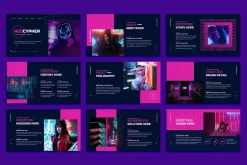Neocypher - Cyberpunk Google Slides