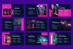 Neocypher - Cyberpunk Google Slides