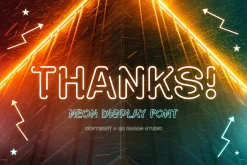 Neon Sepat - Light Party Font