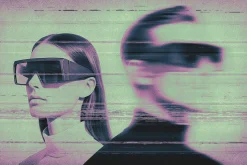 Neon Blur Photo Effect Template