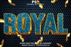 15 Neon 3d text effect font Bundle