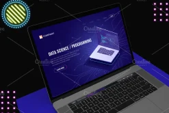 Neon Macbook Pro Mockup V.2