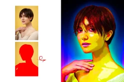 Neon Oil Paint Photoshop Action