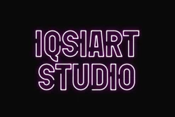 Neon Quaker - Outline Round Font