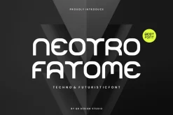 Neotro Fatome Tech & Futuristic Font