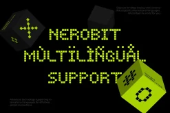 Nerobit - Pixel Typeface