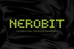 Nerobit - Pixel Typeface