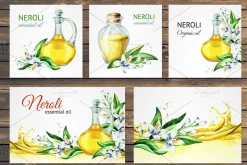 Neroli. Watercolor collection