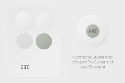 Neumorphism + Glassmorphism UI Kit