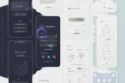Neumorphism + Glassmorphism UI Kit