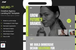 NEURO_02 - Creative Agency UI Kit