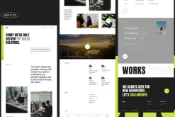 NEURO_02 - Creative Agency UI Kit