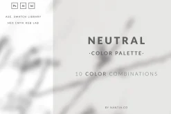 Neutral Color Palette collection