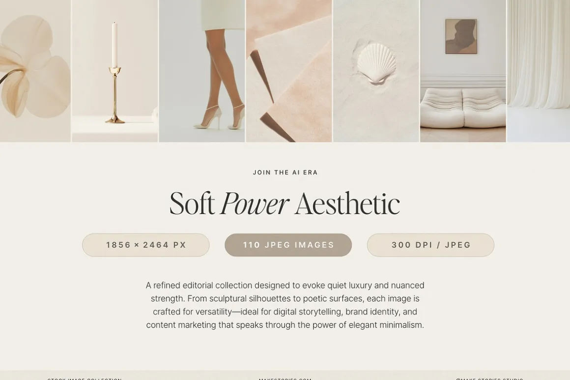 Neutral Minimalist Editorial Images