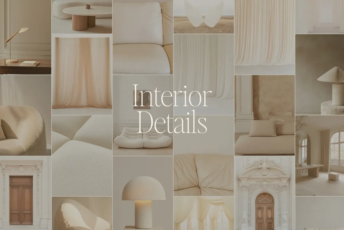 Neutral Minimalist Editorial Images