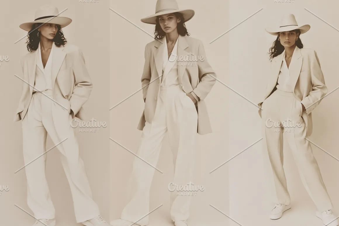 Neutral Minimalist Editorial Images