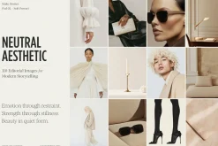 Neutral Minimalist Editorial Images