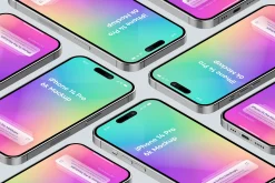 New iPhone 14 Pro 20 Mockup Scenes