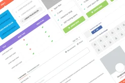 NEW PRICE: Axure flat UI kit