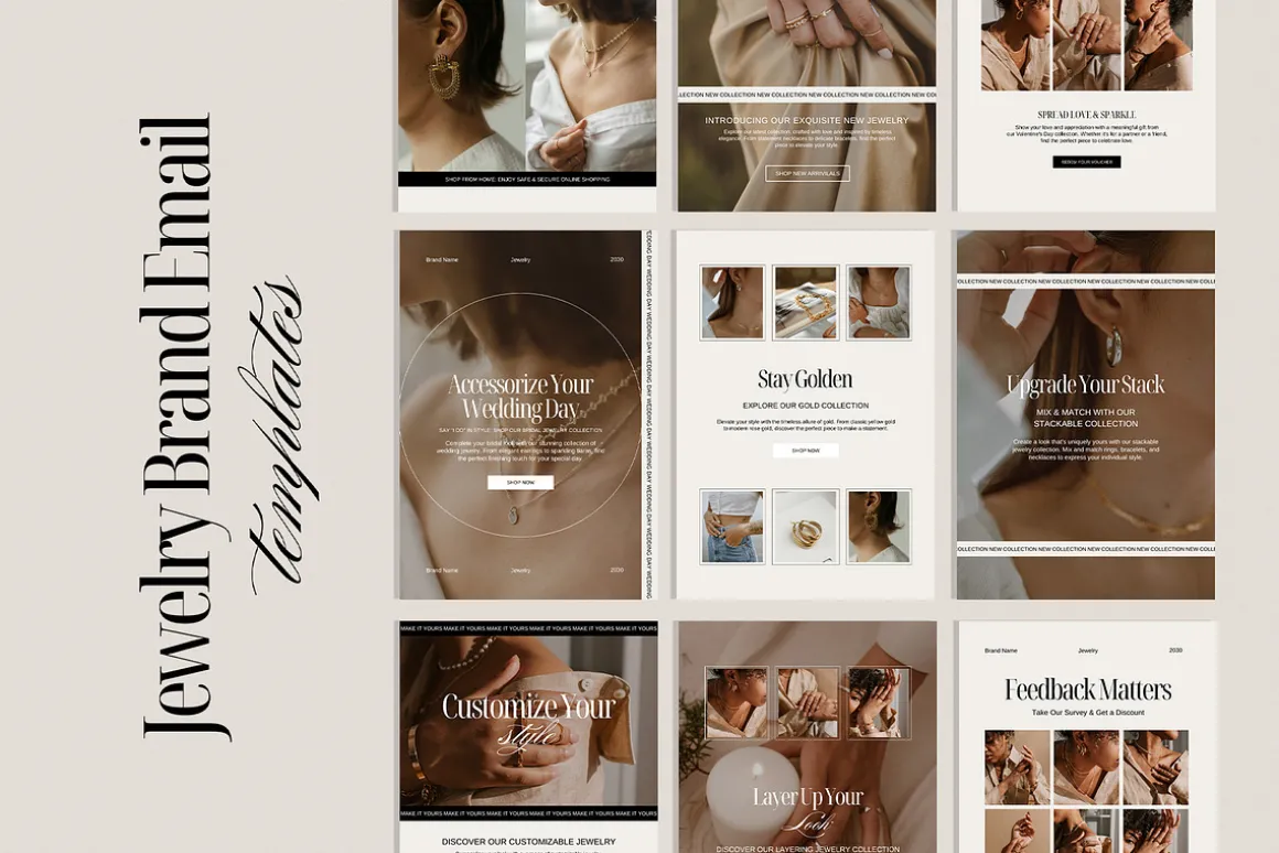 Newsletter Email Canva Template