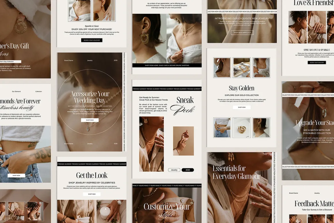 Newsletter Email Canva Template