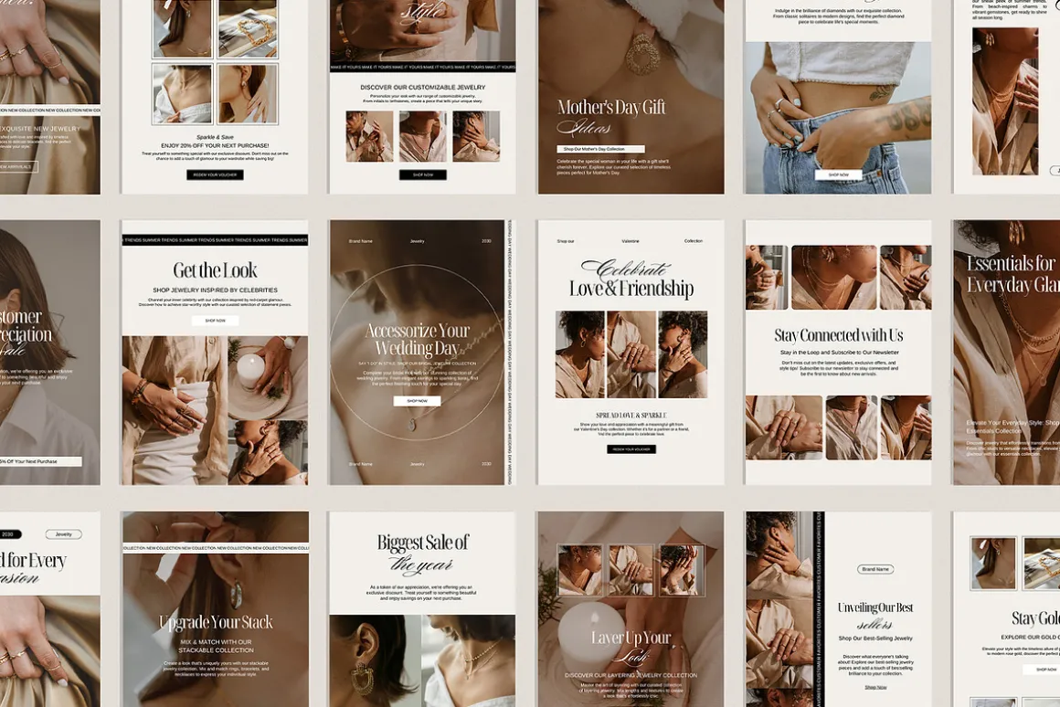 Newsletter Email Canva Template