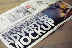 Newspaper Advertise Mockup v2
