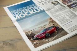Newspaper Advertise Mockup v2