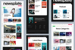 Newsplate - News & Magazine Website
