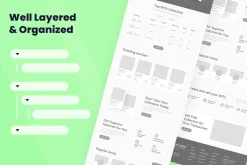 NFT Marketplace Wireframe Website