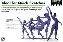 Nifty Brushes for Procreate