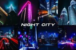 10 Night City Lightroom Presets
