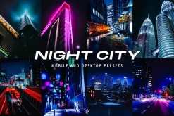 10 Night City Lightroom Presets