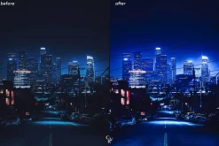 10 Night City Lightroom Presets