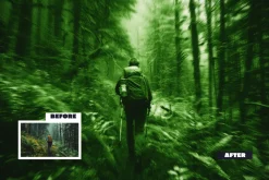 Night Vision Photo Effect